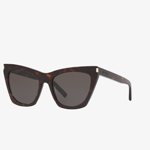 Saint Laurent YSL SL 214 Kate Tortoise Sunglasses NWT - Picture 1 of 11